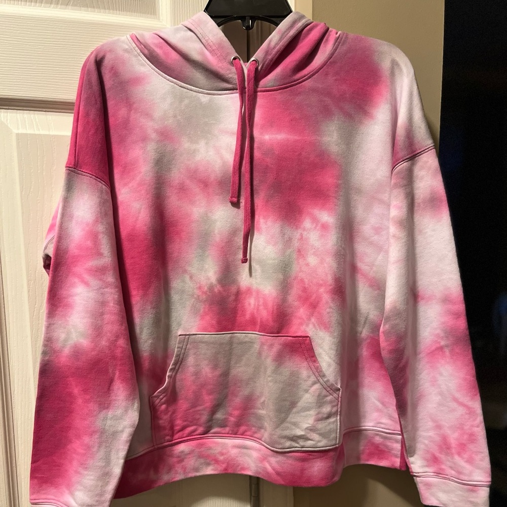 Ladies size large hoodie, tie dye from Boutique store new